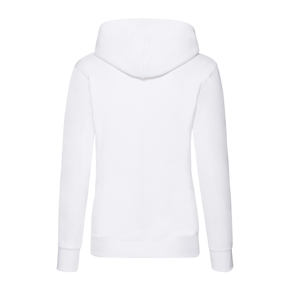 Жіноче худі Fruit of the loom Classic Hooded Sweat Біле - Зображення 3