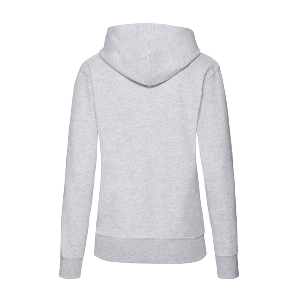 Жіноче худі Fruit of the loom Classic Hooded Sweat Сірий меланж - Зображення 3