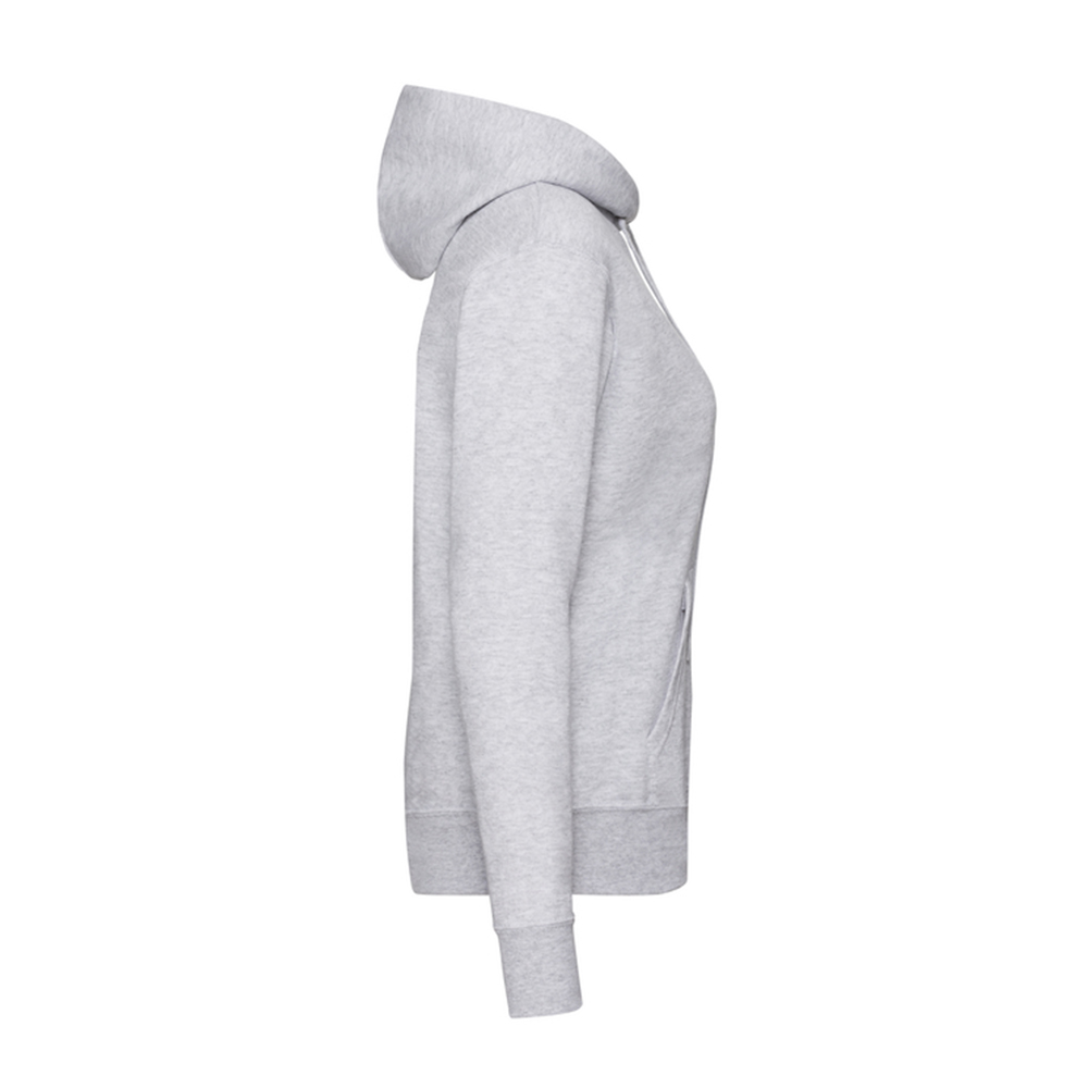 Жіноче худі Fruit of the loom Classic Hooded Sweat Сірий меланж - Зображення 4