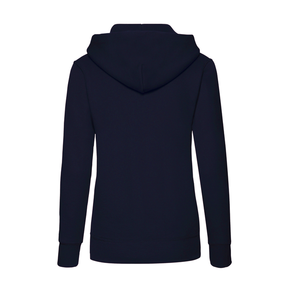 Жіноче худі Fruit of the loom Classic Hooded Sweat Темно-синє - Зображення 3
