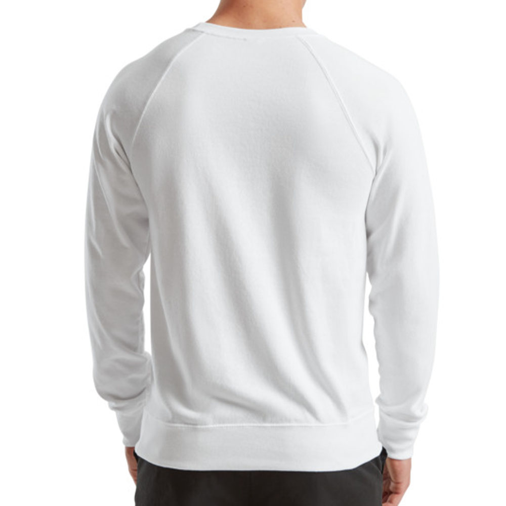 Чоловічий реглан Fruit of the loom Lightweight Raglan Sweat Білий - Зображення 4