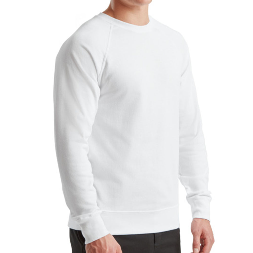 Чоловічий реглан Fruit of the loom Lightweight Raglan Sweat Білий - Зображення 3