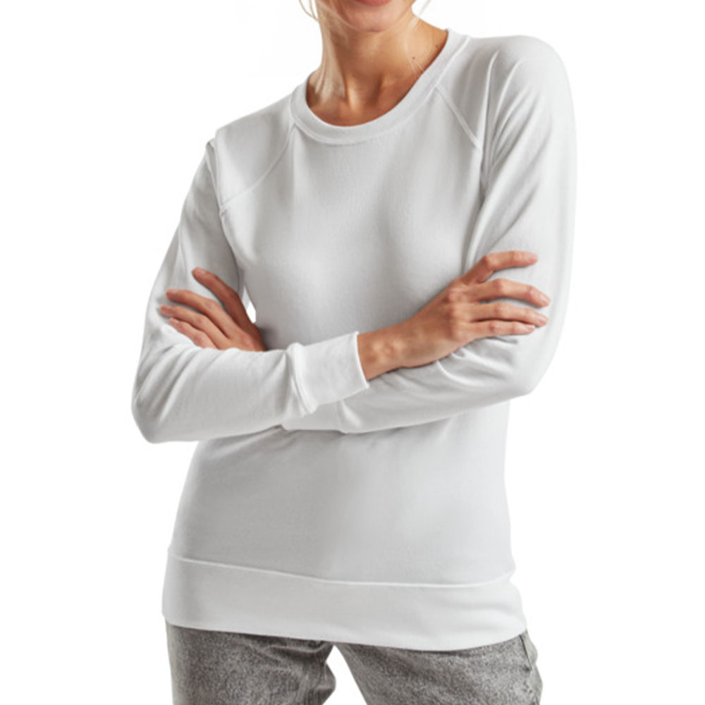 Жіночий реглан Fruit of the loom Lightweight Raglan Sweat Білий