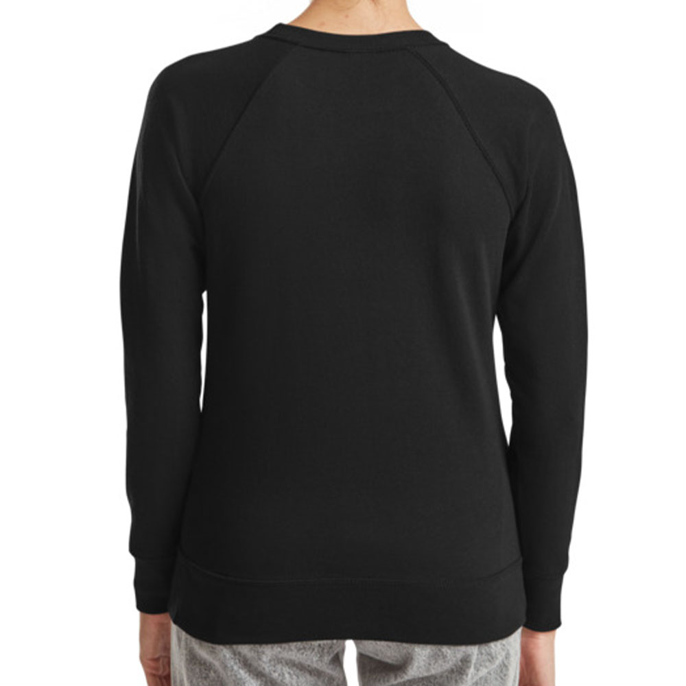 Жіночий реглан Fruit of the loom Lightweight Raglan Sweat Чорний - Зображення 4