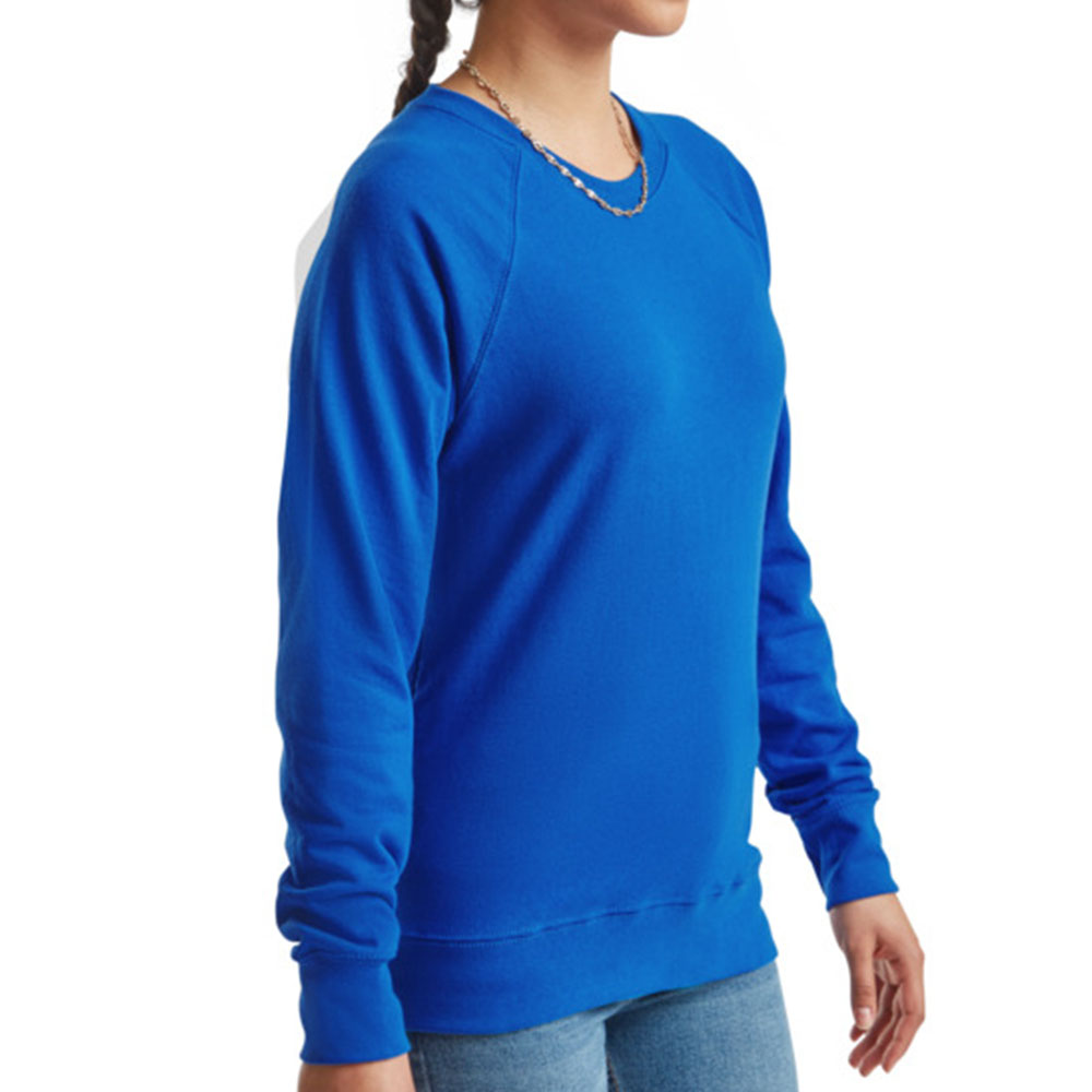 Жіночий реглан Fruit of the loom Lightweight Raglan Sweat Яскраво-синій - Зображення 3