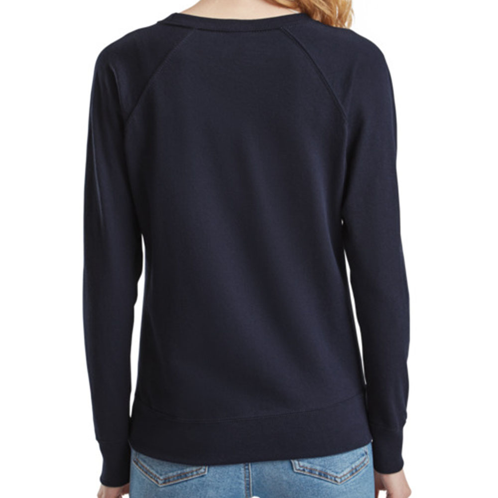 Жіночий реглан Fruit of the loom Lightweight Raglan Sweat Темно-синій - Зображення 4