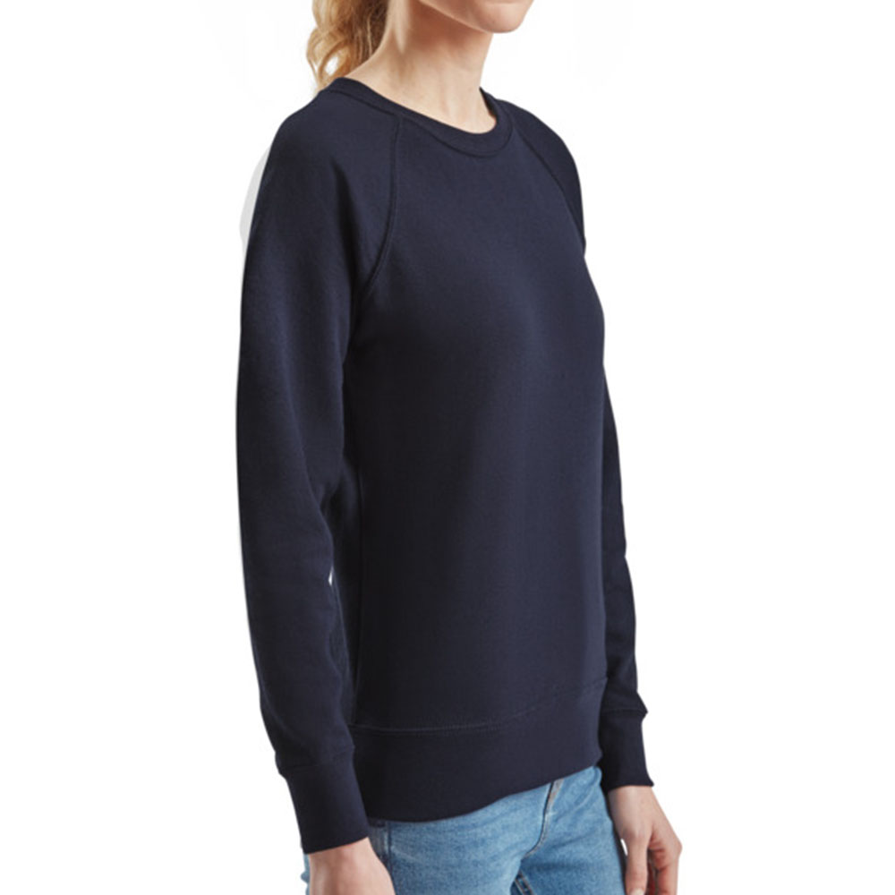 Жіночий реглан Fruit of the loom Lightweight Raglan Sweat Темно-синій - Зображення 3