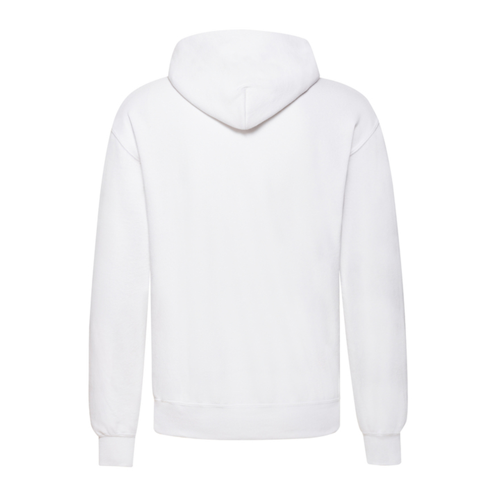 Чоловіче худі Fruit of the loom Classic Hooded Sweat Біле - Зображення 3
