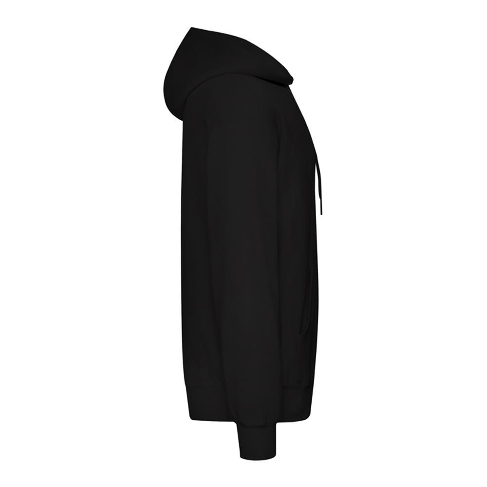 Чоловіче худі Fruit of the loom Classic Hooded Sweat Чорне - Зображення 4