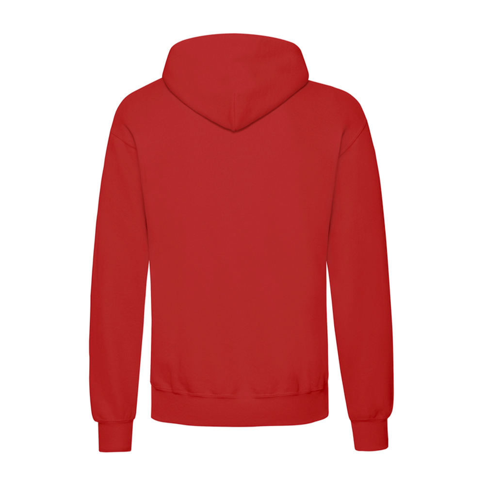 Чоловіче худі Fruit of the loom Classic Hooded Sweat Червоне - Зображення 3