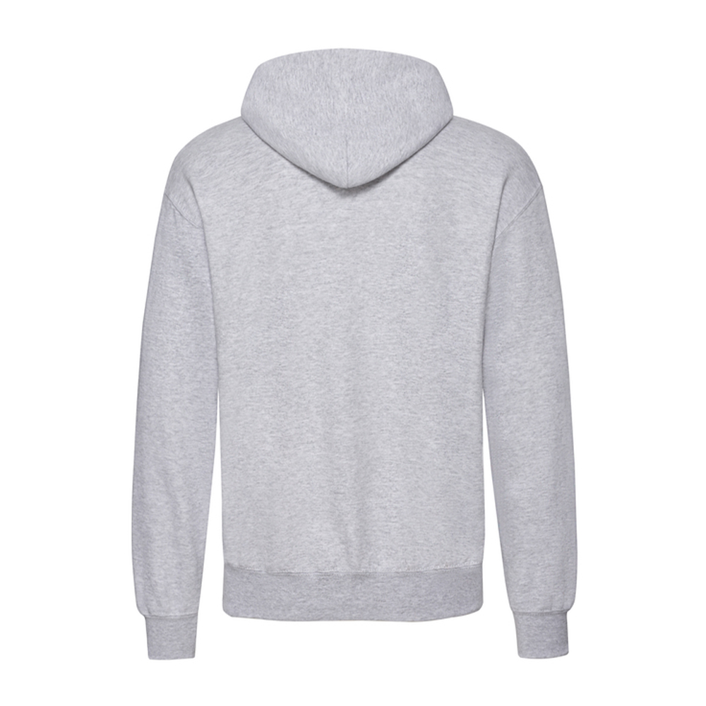 Чоловіче худі Fruit of the loom Classic Hooded Sweat Сірий меланж - Зображення 3