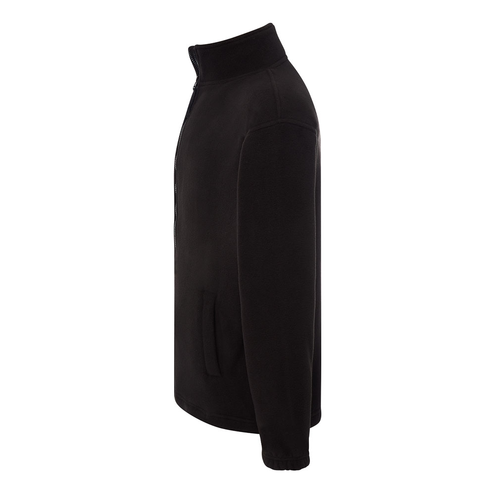 Чоловіча флісова кофта JHK Polar Fleece Чорна - Зображення 4