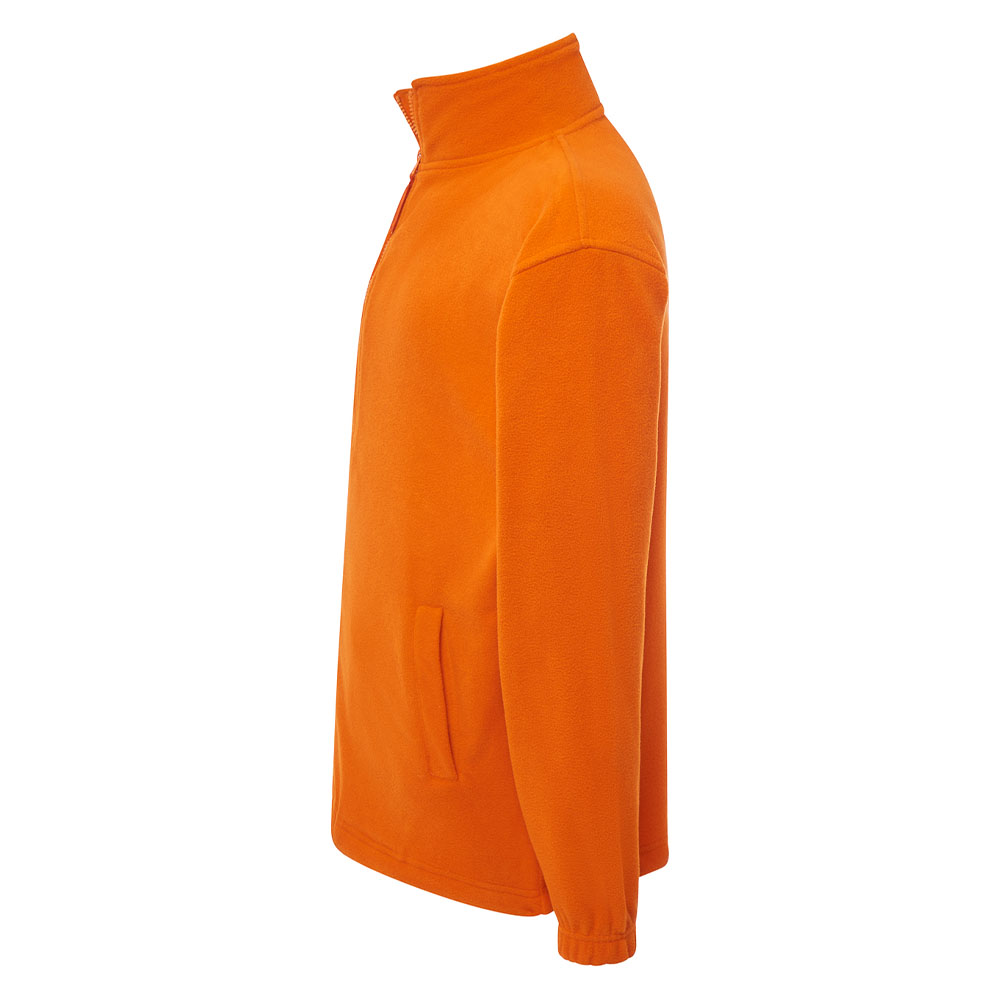 Чоловіча флісова кофта JHK Polar Fleece Помаранчева - Зображення 4
