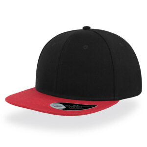 Кепка снепбек Atlantis Snap Back Чорна з червоним