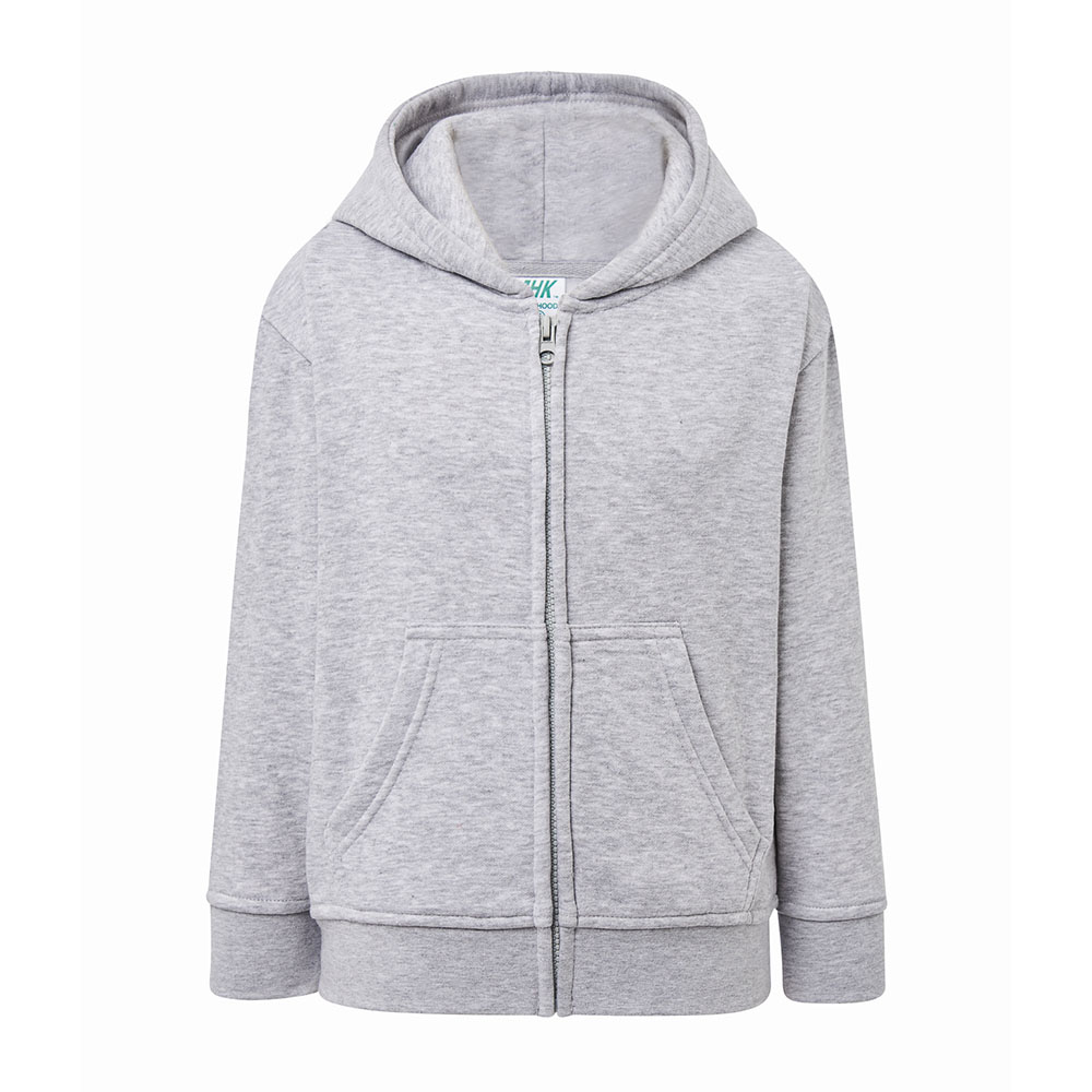 Дитяче худі JHK Hooded Sweatshirt Світло-сірий меланж