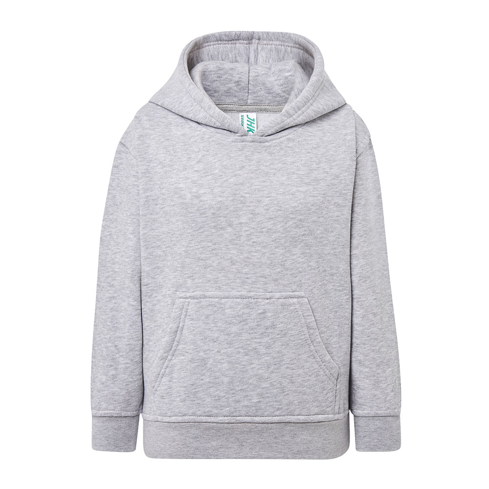 Дитяче худі JHK Kangaroo Sweatshirt Світло-сірий меланж