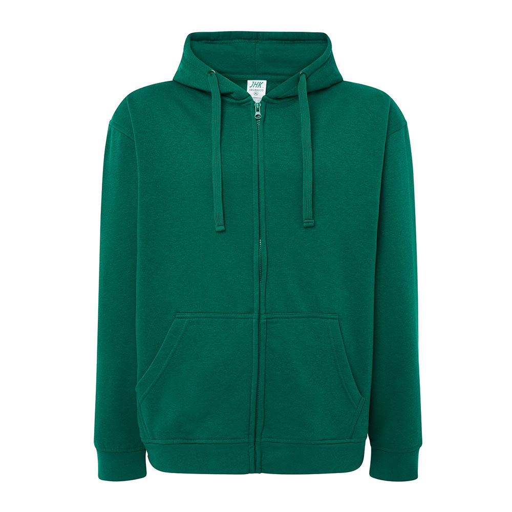 Унісекс худі JHK Hooded Sweatshirt Зелене