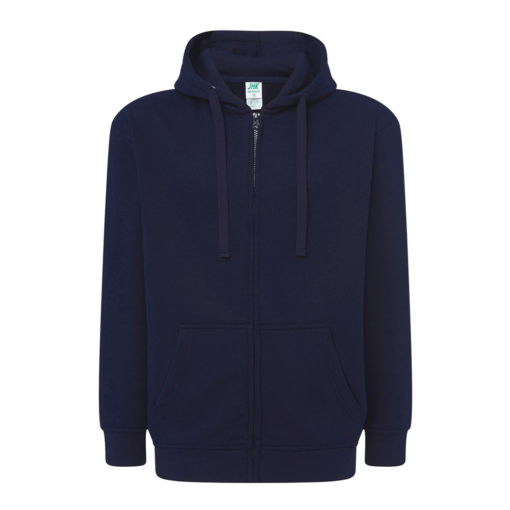 Унісекс худі JHK Hooded Sweatshirt Темно-синє