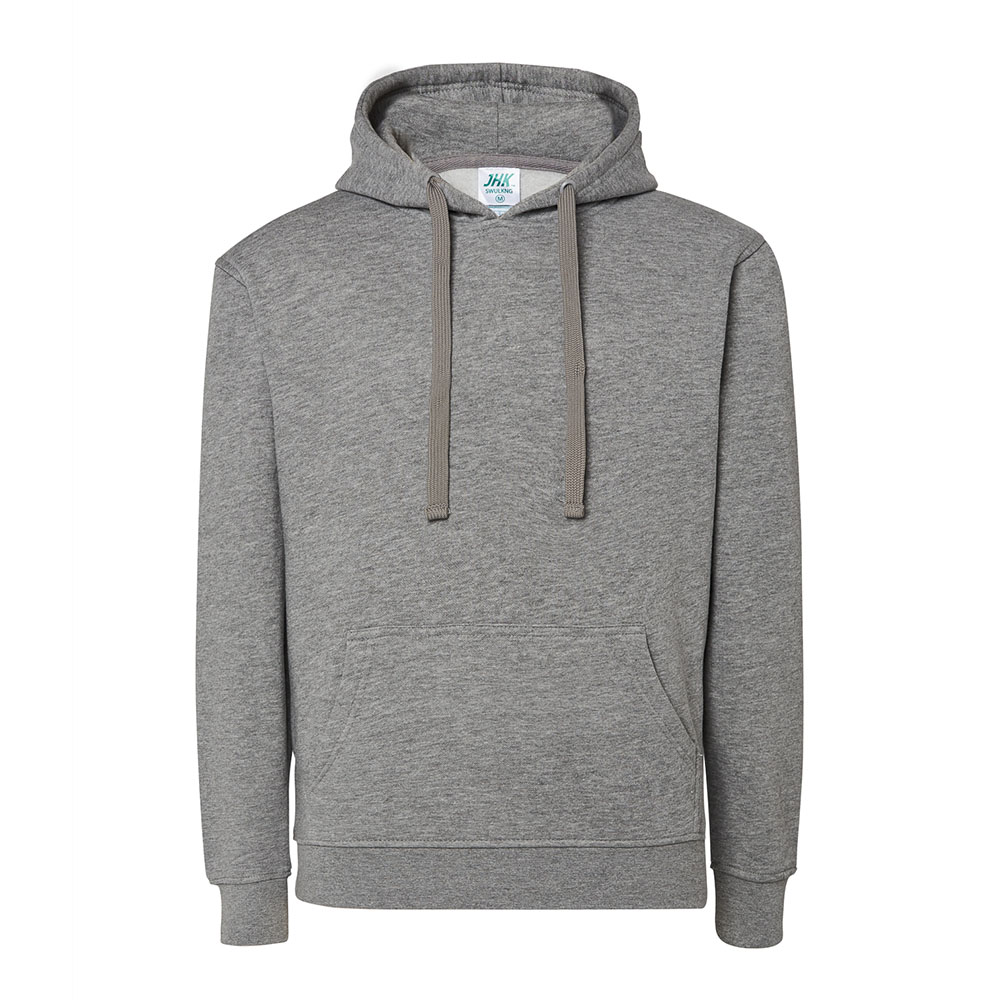 Жіноче худі JHK Kangaroo Sweatshirt Темно-сірий меланж