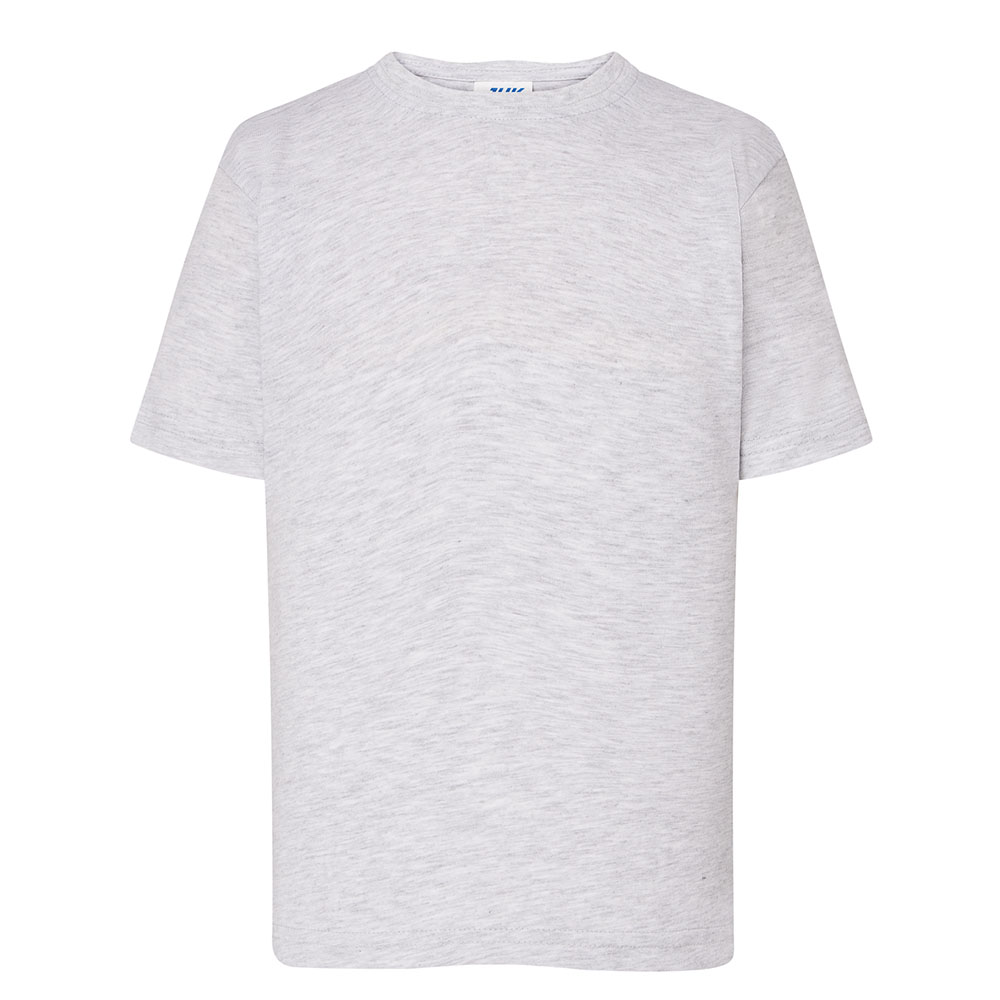 Дитяча футболка JHK Kid Unisex Світло-сірий меланж