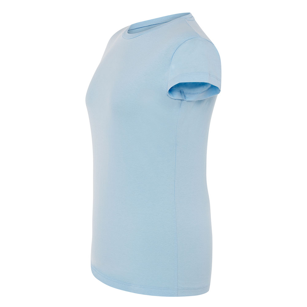 Жіноча футболка JHK Regular Comfort Блакитна - Зображення 4