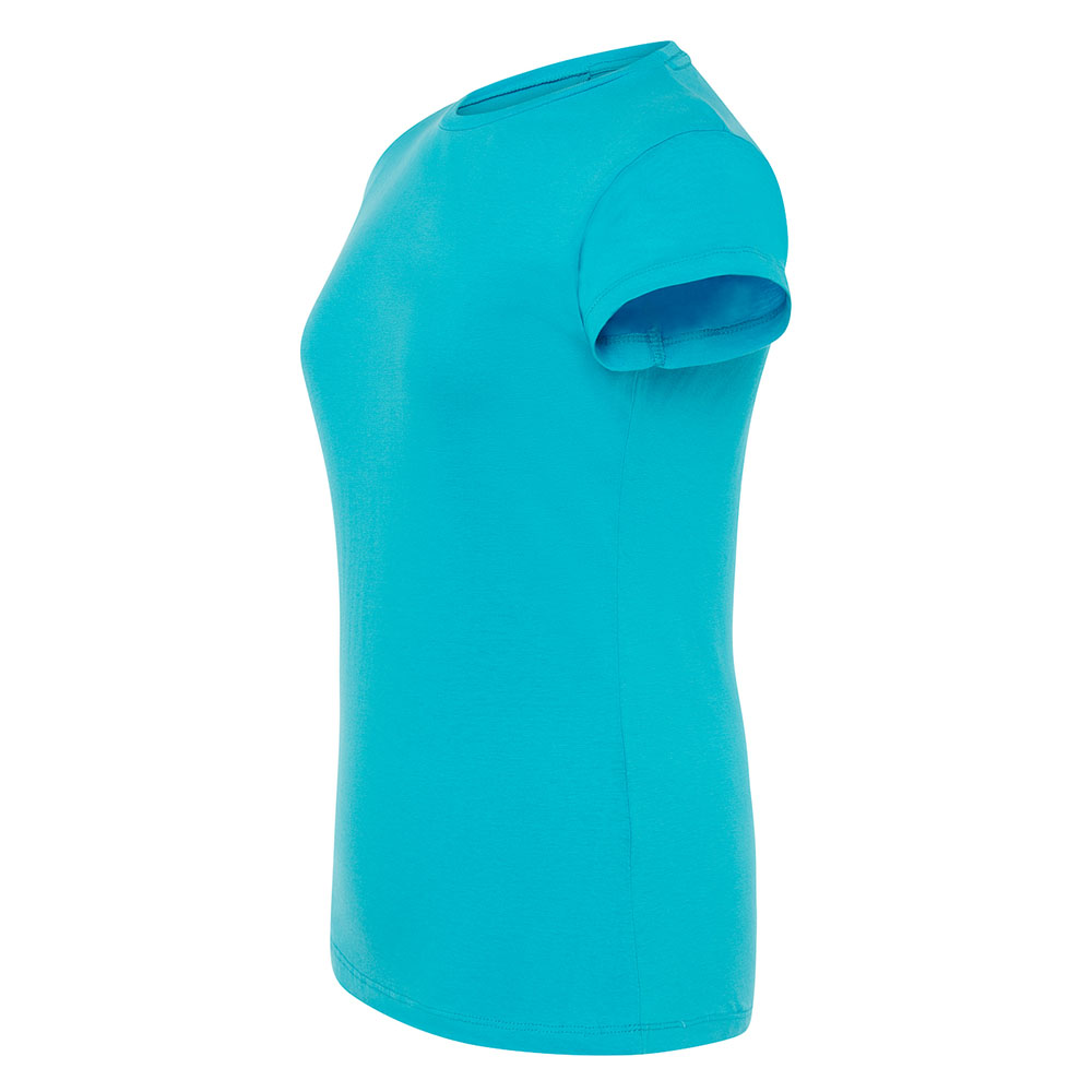 Жіноча футболка JHK Regular Comfort Бірюзова - Зображення 4