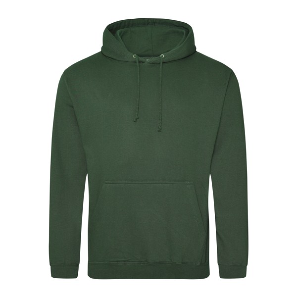 Унісекс худі Just Hoods JH001 Насичено темно-зелене