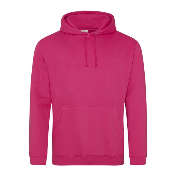 Унісекс худі Just Hoods JH001 Малинове
