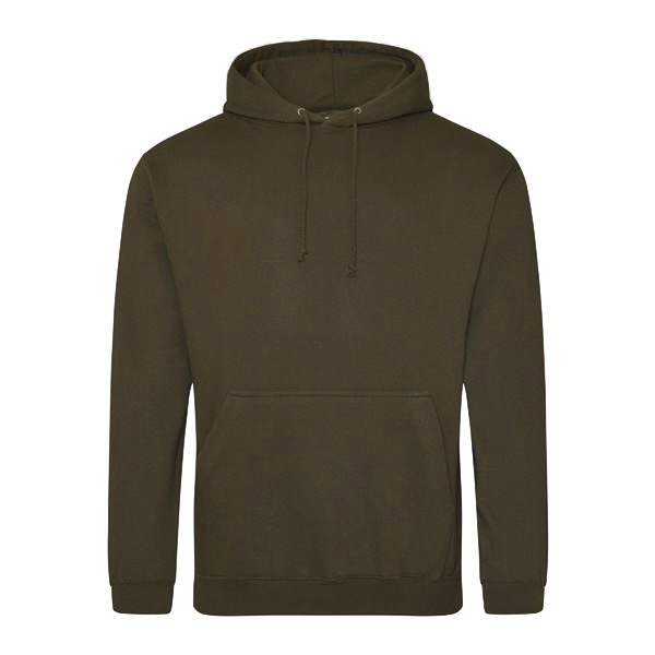 Унісекс худі Just Hoods JH001 Темно-оливкове