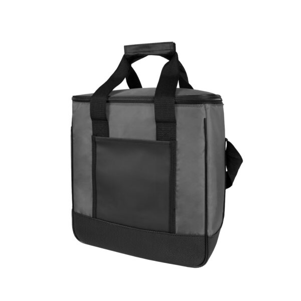 Термосумка велика 20 л Discover Coolerbag XL Чорно-сіра