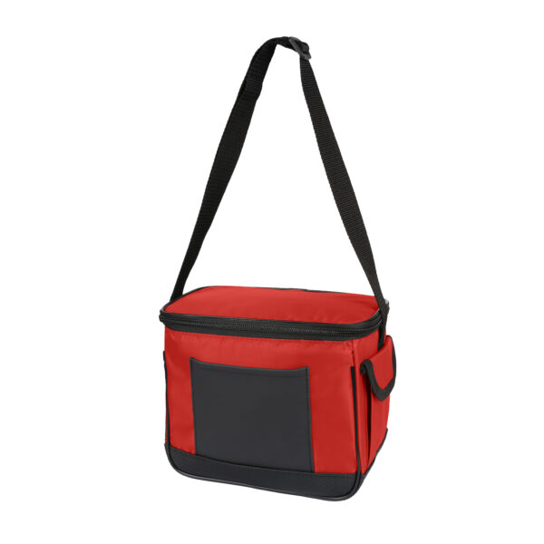 Термосумка 5 л Discover Coolerbag S Чорно-червона
