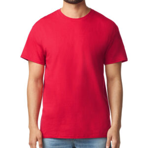 Чоловіча футболка Gildan Light Cotton Червона