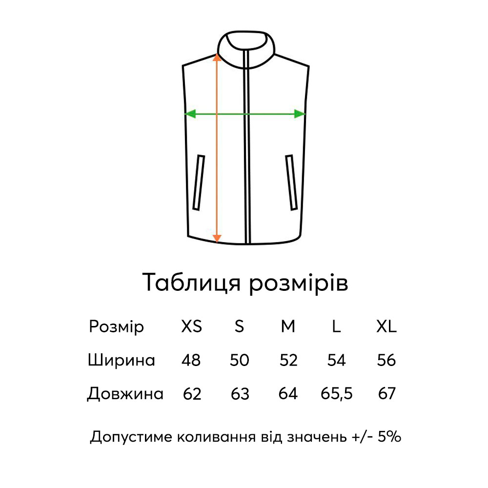 Жилет жіночий Floyd Casual Чорний - Зображення 2